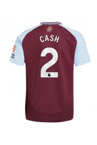 Aston Villa Matty Cash #2 Jalkapallovaatteet Kotipaita 2024-25 Lyhythihainen